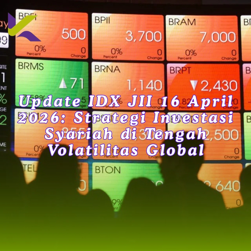 Update IDX JII 16 April 2026: Strategi Investasi Syariah di Tengah Volatilitas Global