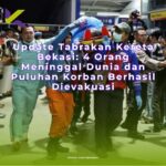 Update Tabrakan Kereta Bekasi: 4 Orang Meninggal Dunia dan Puluhan Korban Berhasil Dievakuasi