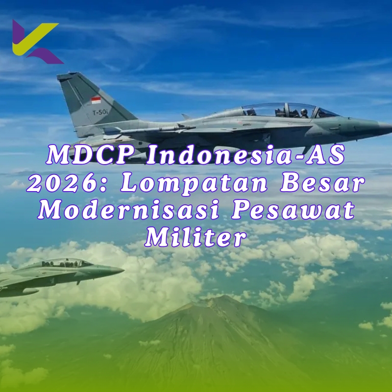 MDCP Indonesia-AS 2026: Lompatan Besar Modernisasi Pesawat Militer Generasi Baru