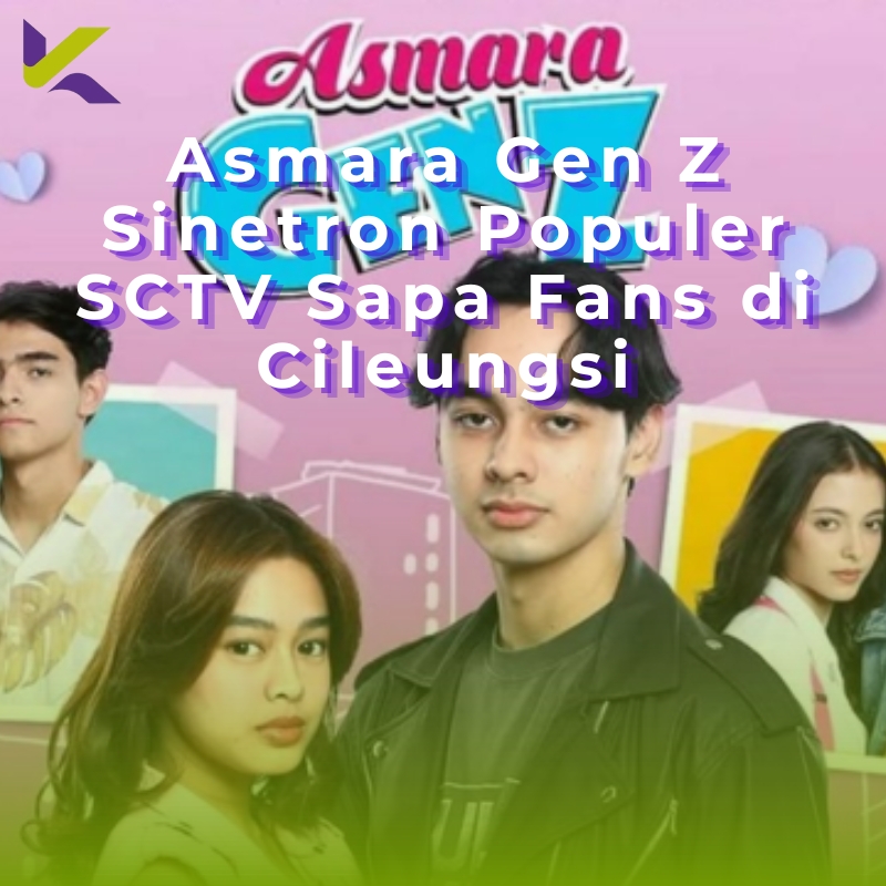 Asmara Gen Z Sinetron Populer SCTV Sapa Fans di Cileungsi