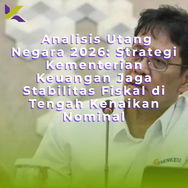 Kementerian Keuangan mencatat posisi utang pemerintah