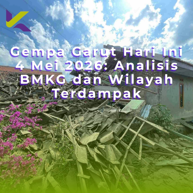 Gempa Garut Hari Ini 4 Mei 2026: Analisis BMKG dan Wilayah Terdampak