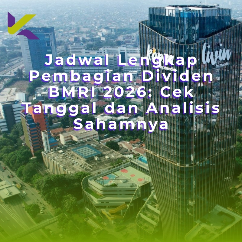 Jadwal Lengkap Pembagian Dividen BMRI 2026: Cek Tanggal dan Analisis Sahamnya