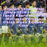 skuad Piala Dunia jepang 2026