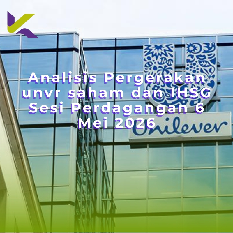 Analisis Pergerakan unvr saham dan IHSG Sesi Perdagangan 6 Mei 2026