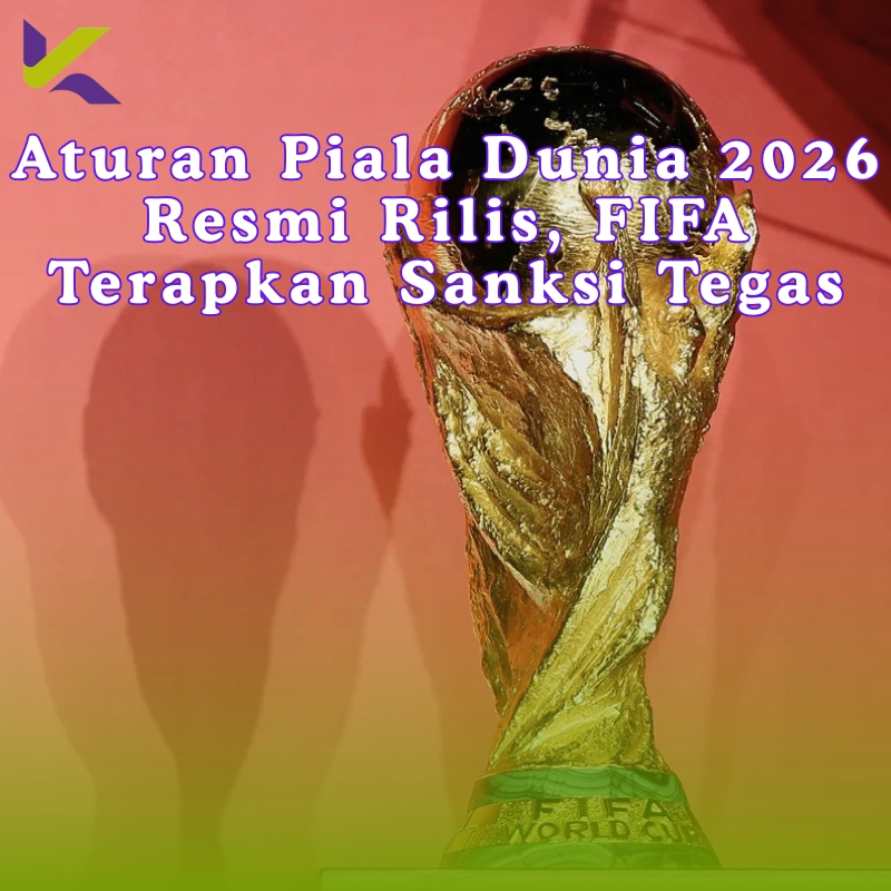 Aturan Piala Dunia 2026 Resmi Rilis, FIFA Terapkan Sanksi Tegas