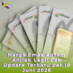 Harga Emas Antam Anjlok Lagi: Cek Update Terbaru per 19 Juni 2026