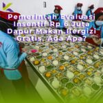 Pemerintah Evaluasi Insentif Rp 6 Juta Dapur Makan Bergizi Gratis, Ada Apa?
