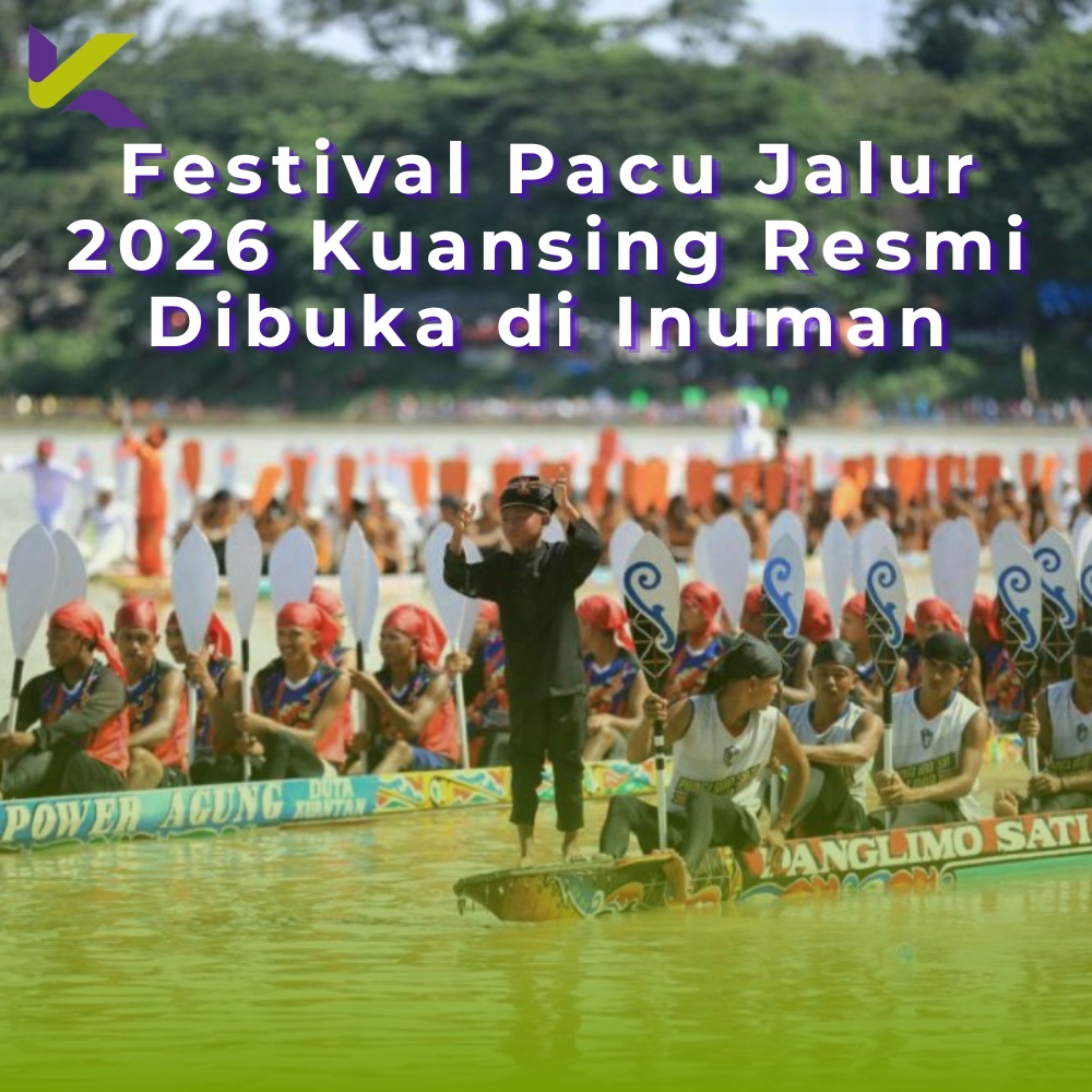 Festival Pacu Jalur 2026 Kuansing Resmi Dibuka di Inuman