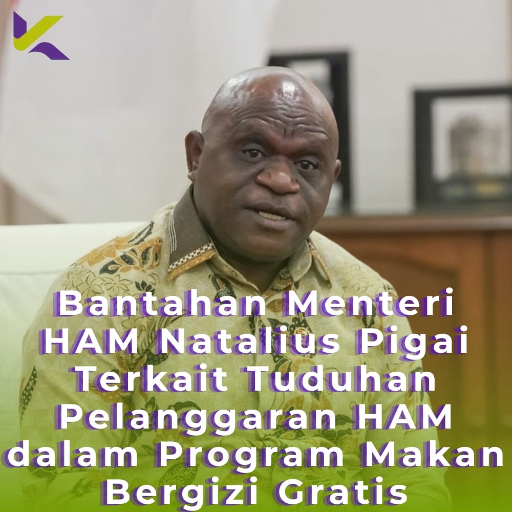 Bantahan Menteri HAM Natalius Pigai Terkait Tuduhan Pelanggaran HAM dalam Program Makan Bergizi Gratis