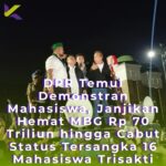DPR Temui Demonstran Mahasiswa, Janjikan Hemat MBG Rp 70 Triliun hingga Cabut Status Tersangka 16 Mahasiswa Trisakti