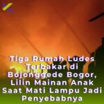 Kebakaran tiga rumah bojonggede bogor