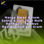 Harga emas antam 4 juli