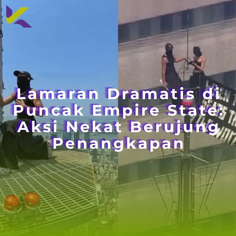 Lamaran Dramatis di Puncak Empire State: Aksi Nekat Berujung Penangkapan