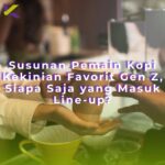Kopi kekinian favorit gen z line up