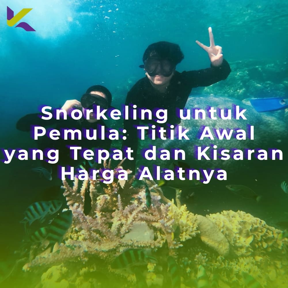 Snorkeling untuk Pemula: Titik Awal yang Tepat dan Kisaran Harga Alatnya