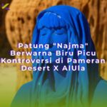 Patung “Najma” Berwarna Biru Picu Kontroversi di Pameran Desert X AlUla