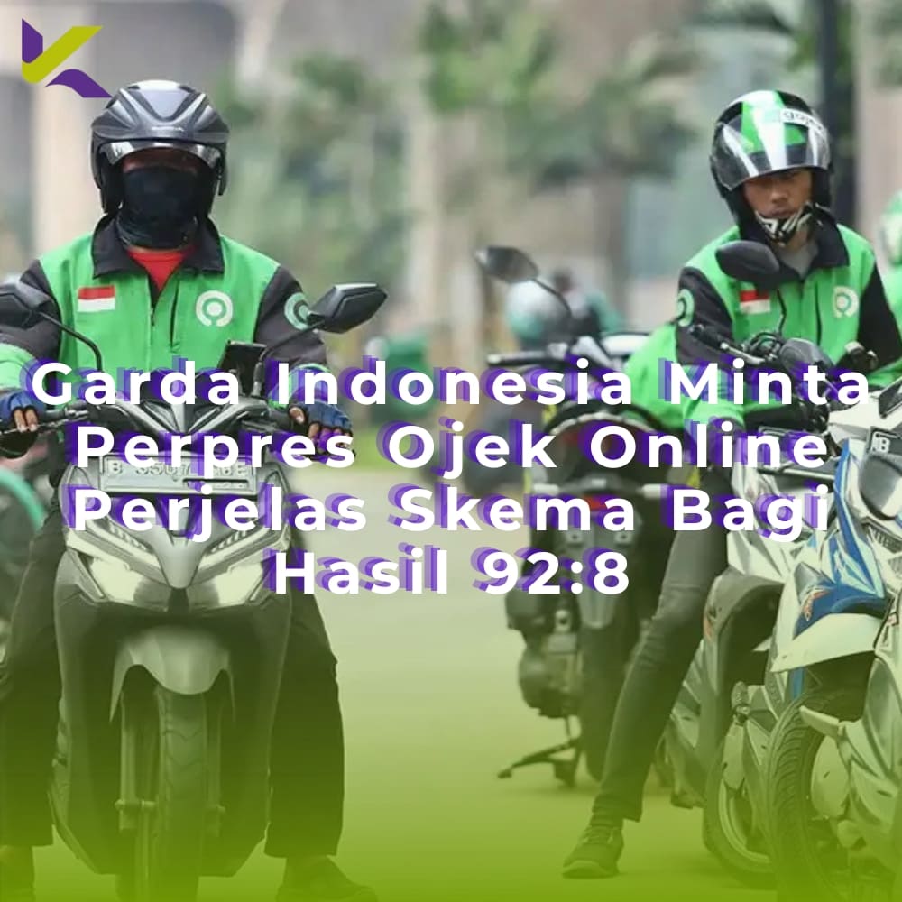 Garda Indonesia Minta Perpres Ojek Online Perjelas Skema Bagi Hasil 92:8