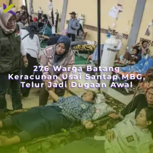 276 Warga Batang Keracunan Usai Santap MBG, Telur Jadi Dugaan Awal