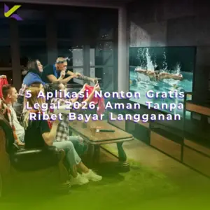 5 Aplikasi Nonton Gratis Legal 2026, Aman Tanpa Ribet Bayar Langganan