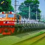 HUT KAI ke-81: Bayar 81 Persen, Cuma Hari Ini