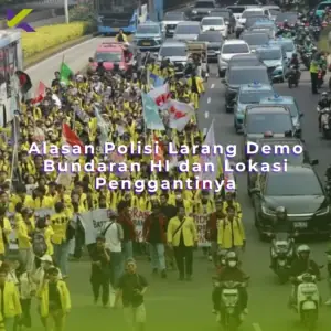 Alasan Polisi Larang Demo Bundaran HI dan Lokasi Penggantinya