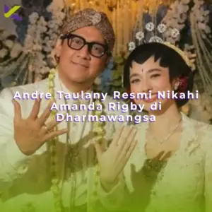 Andre Taulany Resmi Nikahi Amanda Rigby di Dharmawangsa
