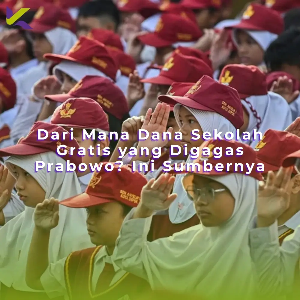 Dari Mana Dana Sekolah Gratis yang Digagas Prabowo? Ini Sumbernya