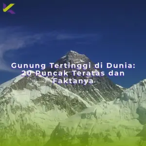 Gunung Tertinggi di Dunia: 20 Puncak Teratas dan Faktanya