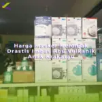 Harga Masker Melonjak Drastis Imbas Abu Vulkanik Anak Krakatau