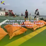 Kapal Virgo: 66 Jasad Ditemukan, 25 Korban Sudah Teridentifikasi
