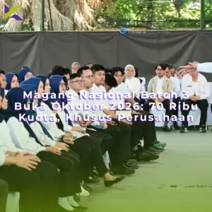 Magang Nasional Batch 3 Buka Oktober 2026: 70 Ribu Kuota, Khusus Perusahaan