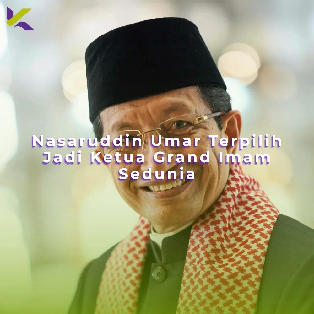 Nasaruddin Umar Terpilih Jadi Ketua Grand Imam Sedunia