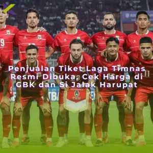 Penjualan Tiket Laga Timnas Resmi Dibuka, Cek Harga di GBK dan Si Jalak Harupat