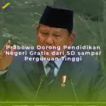 Prabowo Dorong Pendidikan Negeri Gratis dari SD sampai Perguruan Tinggi