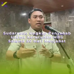 Sudaryono Ungkap Penyebab Utama Keracunan MBG Selama 50 Hari Menjabat