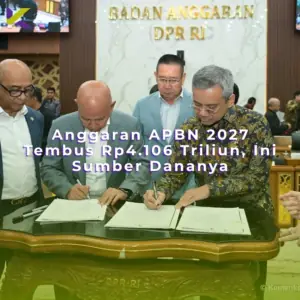 Anggaran APBN 2027 Tembus Rp4.106 Triliun, Ini Sumber Dananya