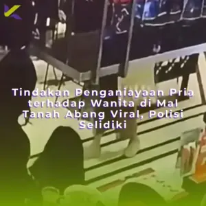 Tindakan Penganiayaan Pria terhadap Wanita di Mal Tanah Abang Viral, Polisi Selidiki