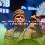 Agustiar sabran candaan karhutla