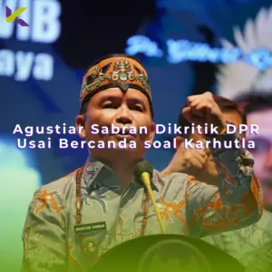 Agustiar sabran candaan karhutla