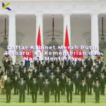 Daftar Kabinet Merah Putih Terbaru: 49 Kementerian dan Nama Menterinya