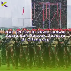 HUT TNI ke-81 2026: Jadwal Acara dan Puncak Upacara di Cilangkap