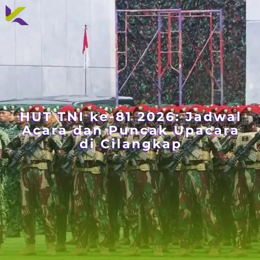 HUT TNI ke-81 2026: Jadwal Acara dan Puncak Upacara di Cilangkap