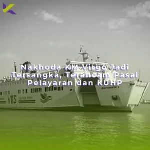 Nakhoda KM Virgo Jadi Tersangka, Terancam Pasal Pelayaran dan KUHP