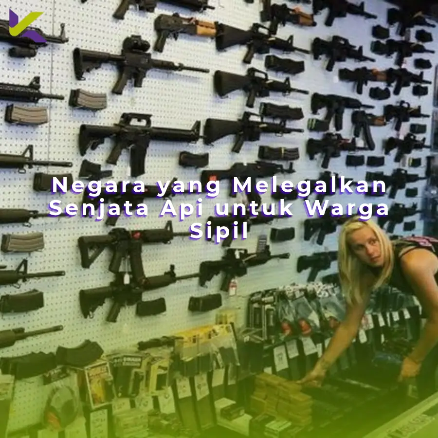 Negara yang Melegalkan Senjata Api untuk Warga Sipil
