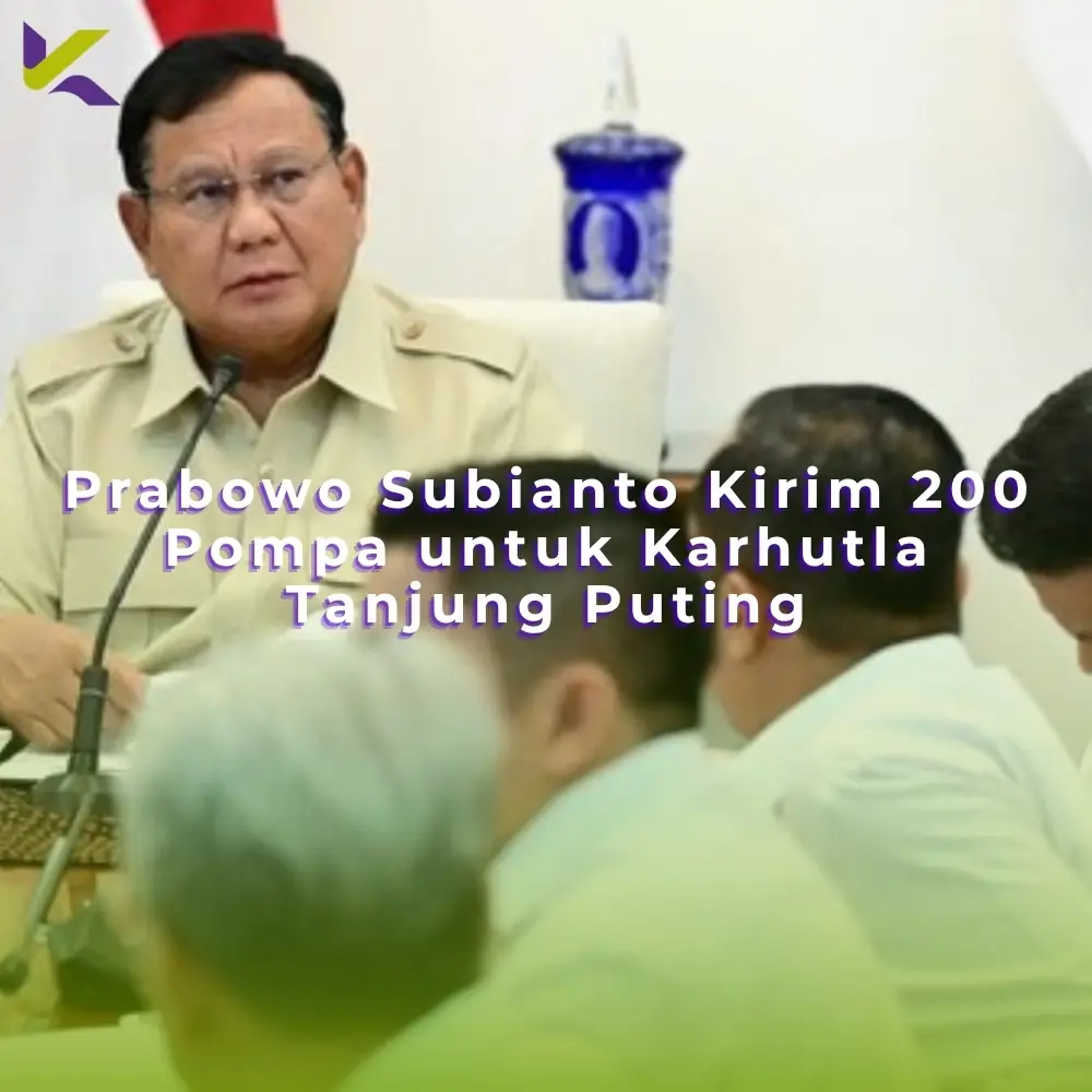 prabowo-subianto-kirim-200-pompa-karhutla-tanjung-puting