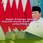 Rapat Prabowo dengan Kabinet Merah Putih: Ini Poin yang Dibahas
