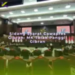 Sidang Syarat Cawapres Gibran: MK Tolak Panggil Gibran