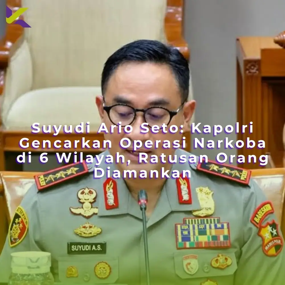 Suyudi ario seto pemberantasan narkoba